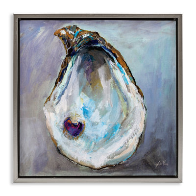 Coquille d'huître avec perle
