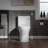 WoodBridge Vital 1.6 GPF Elongated Comfort Height Chair Height Floor Mounted One-Piece Toilet with Seat Included