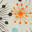 Tapis en laine touffeté à la main à motif floral bleu clair / multicolore Amier-31779755