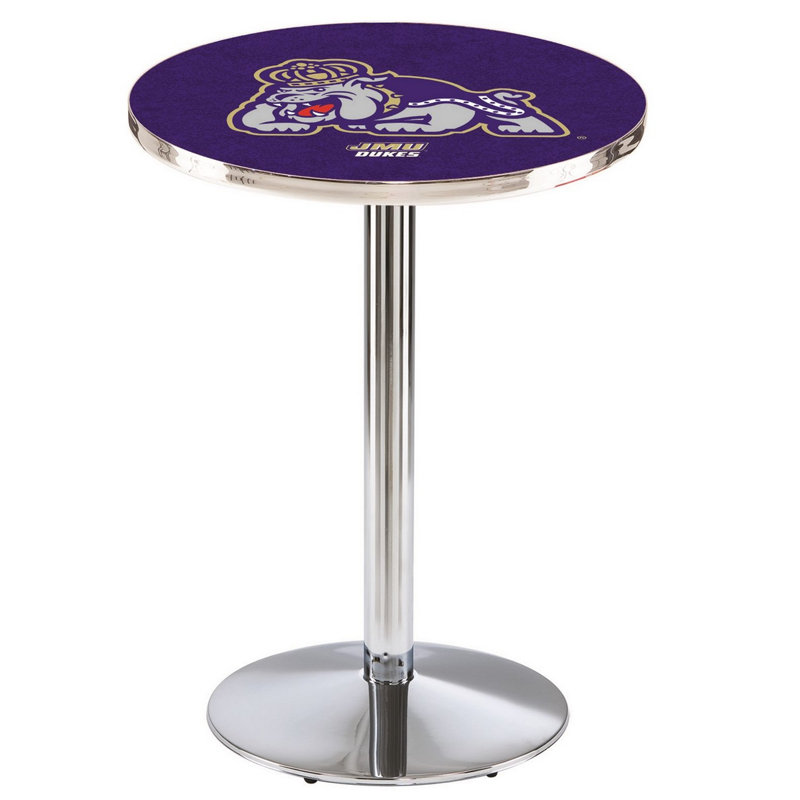 Table bistro NCAA, Chrome, Université James Madison