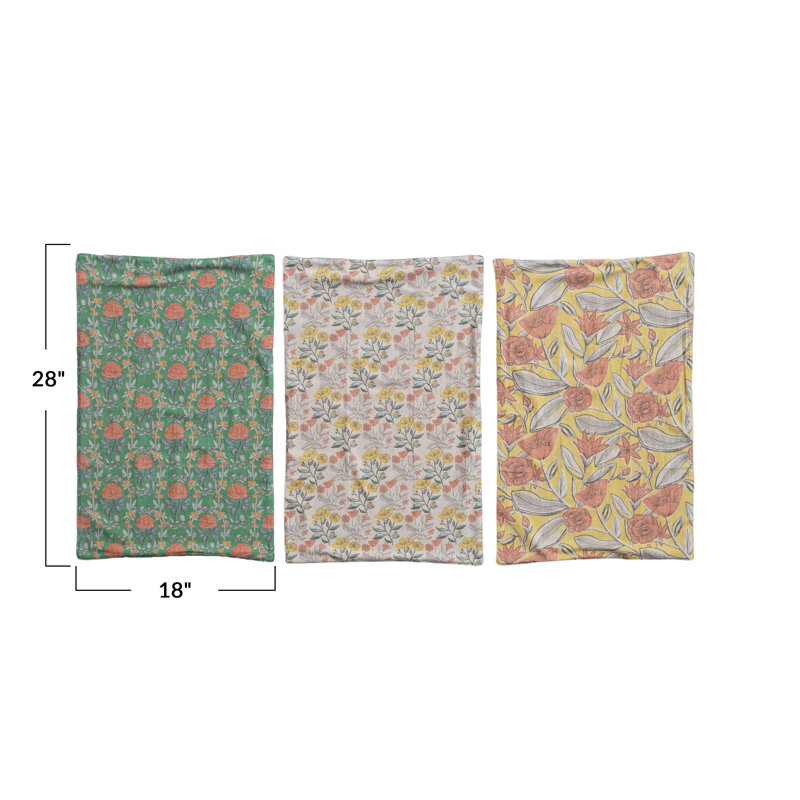 Garden Bloom Cotton Tea Towels