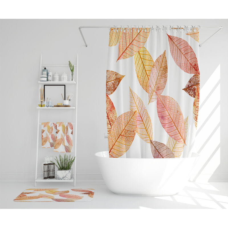 Naveah Polyester Shower Curtain Set