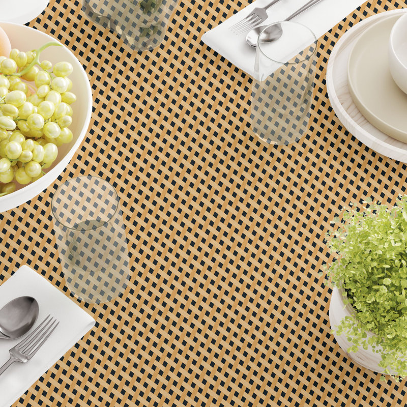 Waldschmidt Checkered Tablecloth, 70" x 70"