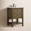 Ensemble de meuble-lavabo simple 24 po Bonsai-1408273965