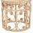 Modern Bohemian Rattan Nesting End Table Set