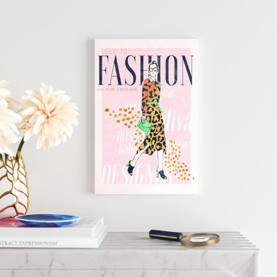 " Fashion Magazine Cover " Painting Print