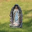 17,5 "Statue de Notre Dame de Lourdes, statue de jardin de la Vierge Marie Grotte, sculpture religieuse en résine peinte à la main pour patio, jardin, jardin et intérieur