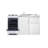 Summit Appliance All-In-One Combo Kitchens 3.2 Cubic Feet Kitchenette Mini Fridge with Freezer