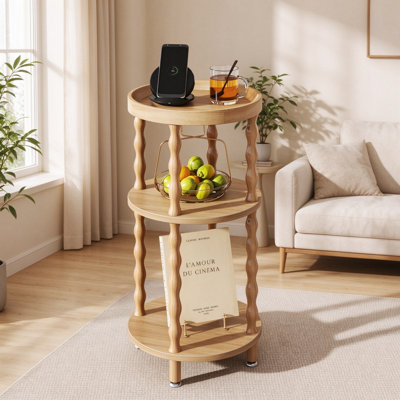4 Legs Round Side Table