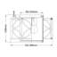 Sayer Fabric Flush Mount