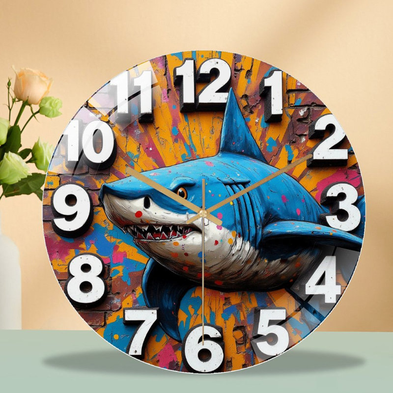 Horloge murale 12 po