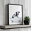 «Cow in Tub» par Ashley Justice, reproduction d'art