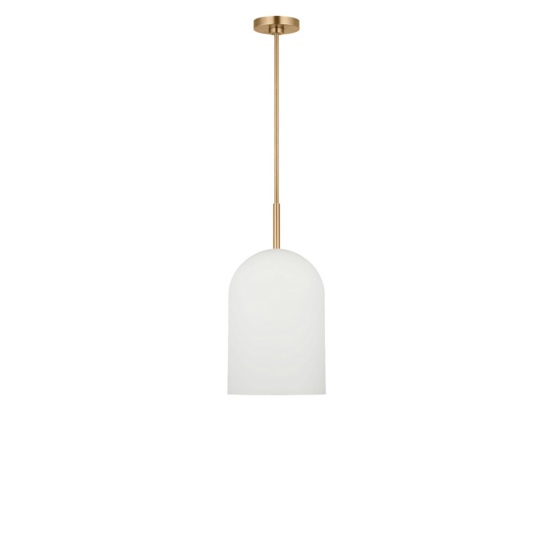 Neblina One Light Pendant, Satin Brass, No