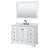 Deborah 48'' Single Bathroom Vanity with Marble Top with Mirror-80209507-23113219