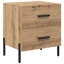 40cm W Manufactured Wood Bedside Table-1787687052