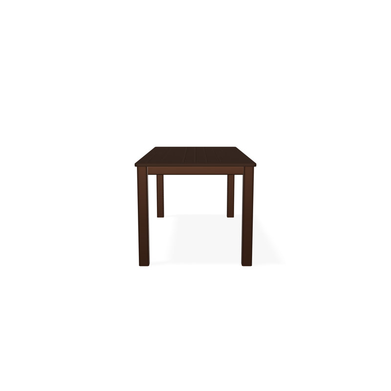 Robinett Rectangular Outdoor Coffee Table , 42'' in. W 21'' in. D, Kona Brown, Kona Brown