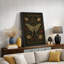 «Let the Night Bloom Celestial Moth», reproduction d'art sur toile encadrée-134328889-134328896