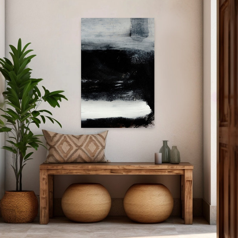 Art contemporain contemporain abstrait, H 48 po x l 32 po