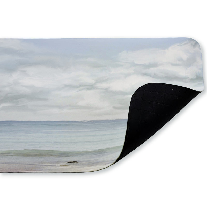 Tapis de sol anti-fatigue That Day In Paradise, par Ramona Murdock, 30 po x 18 po