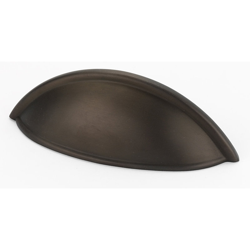 Contemporary Cup / Bin Pull, Chocolate Bronze