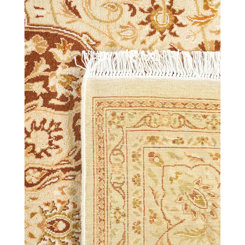 Classic One-of-a-Kind 6' 1" x 9' 1" Hand Knotted Area Rug