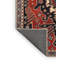 Tapis à motif oriental rouge / noir-513065435