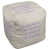 Blanc / mauve contrastant