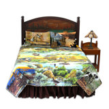 Rustic Animal Print Quilt Set