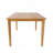Modern Scandinavian Rectangular Wood Dining Table-295152605