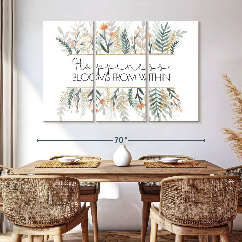 Tergel Spring Blooms III, 28" H x 45" W