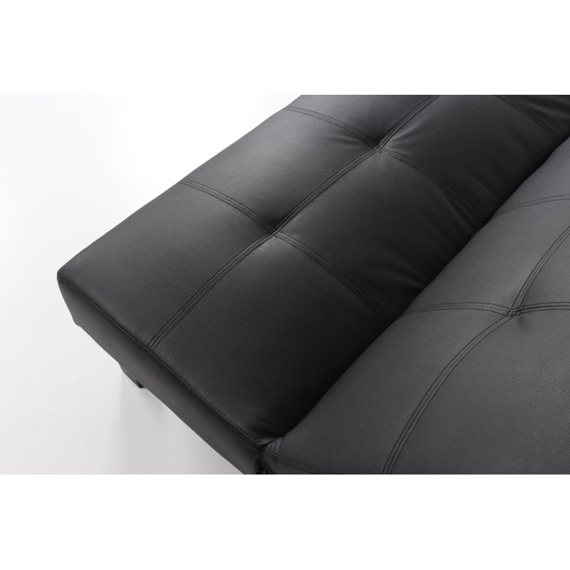 Nurse 3 Seater Sleeper, Black