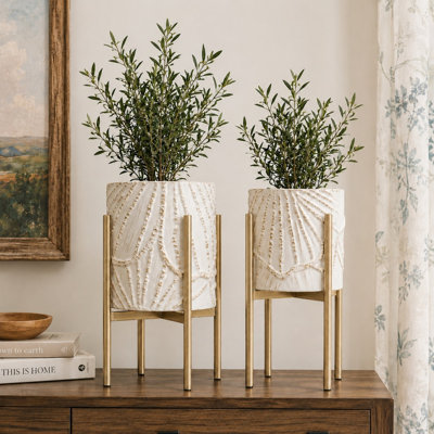 Ensemble de pots de fleurs Nadine