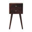 30cm W Solid Wood Bedside Table