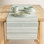 over&back Reversible Striped 90" Table Runner