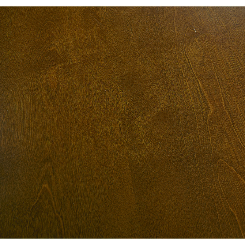 Table de bout carrée en bois 22 po avec tablette Corrine, Brun jaune moyen