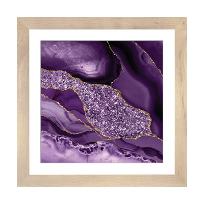 Agate Glitter Ocean Texture III