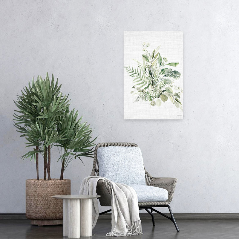 Leafy Retreat 8, art naturel contemporain, H 24 po x l 16 po