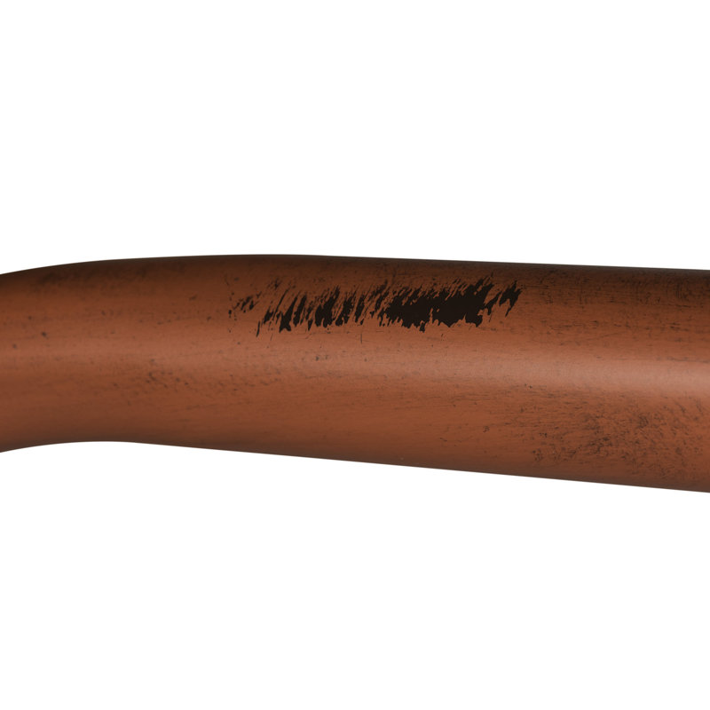 Edmund Open-Frame Metal Headboard, Orange, King