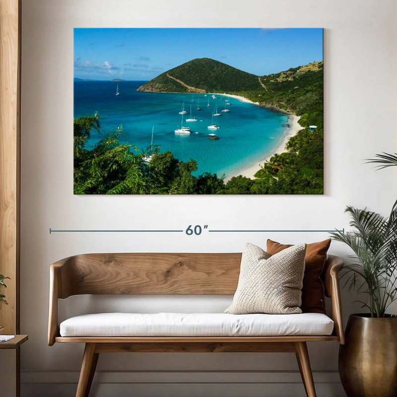 Gillard donnant sur White Bay, H 34 po x l 51 po