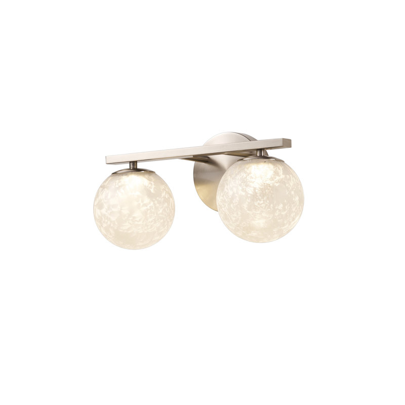 Forma Wall Sconce - 2-Light - Brushed Nickel, 2, Brushed Nickel