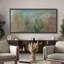 «Dreamy Desert Botanical Landscape with Cactus and Wildflowers», impression murale sur toile encadrée-133022381-133022383