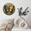 Horloge murale papillon