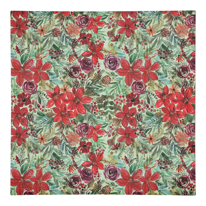 Serviette 10 "Dawane Holiday Blooms