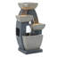 Weather Resistant Floor Fountain with Light