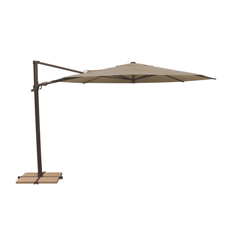 Porte-à-faux octogonal 11 pi Lakila, Beige, Oléfine