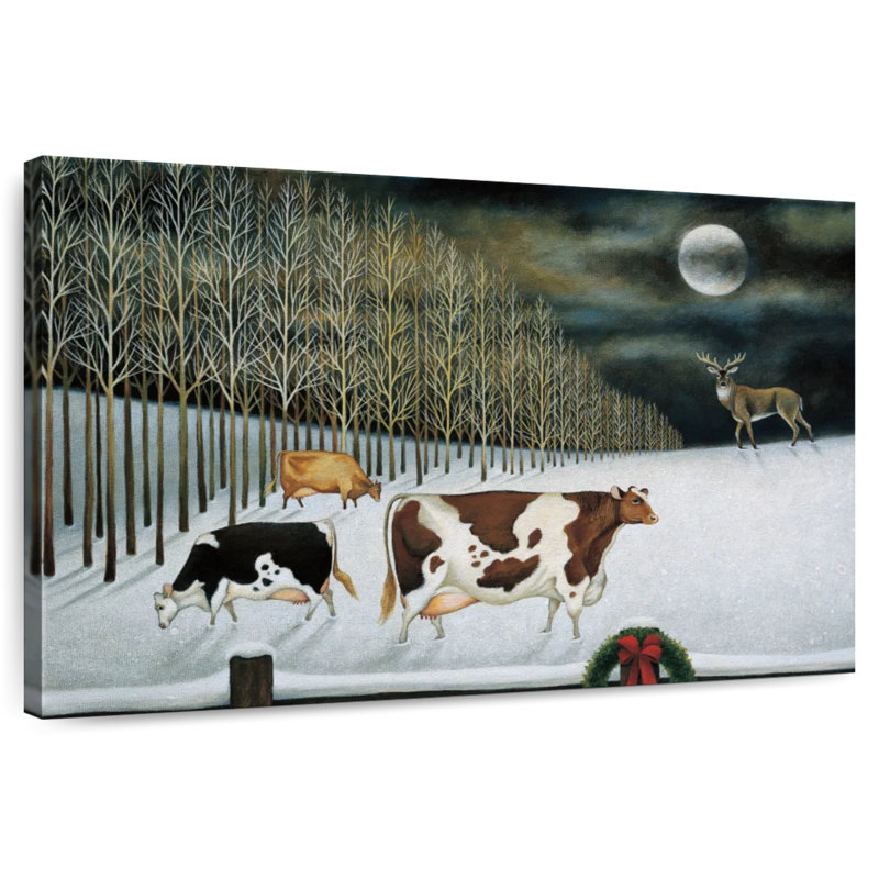 Alvord Winter Moonlight, 8" H x 12" W