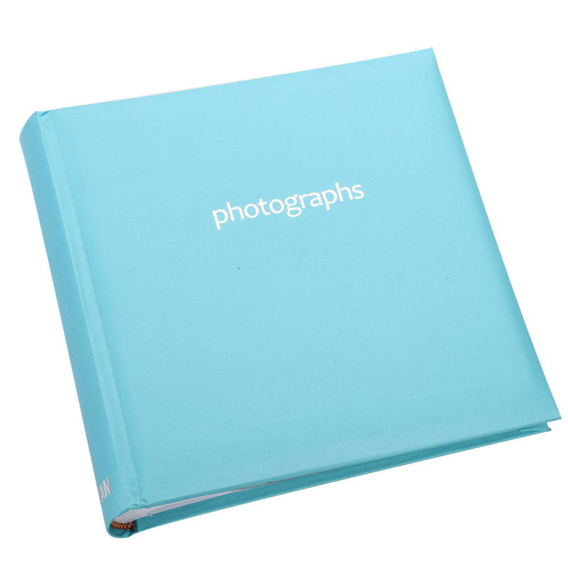 Cardboard / Paper / Plastic Album, Blue