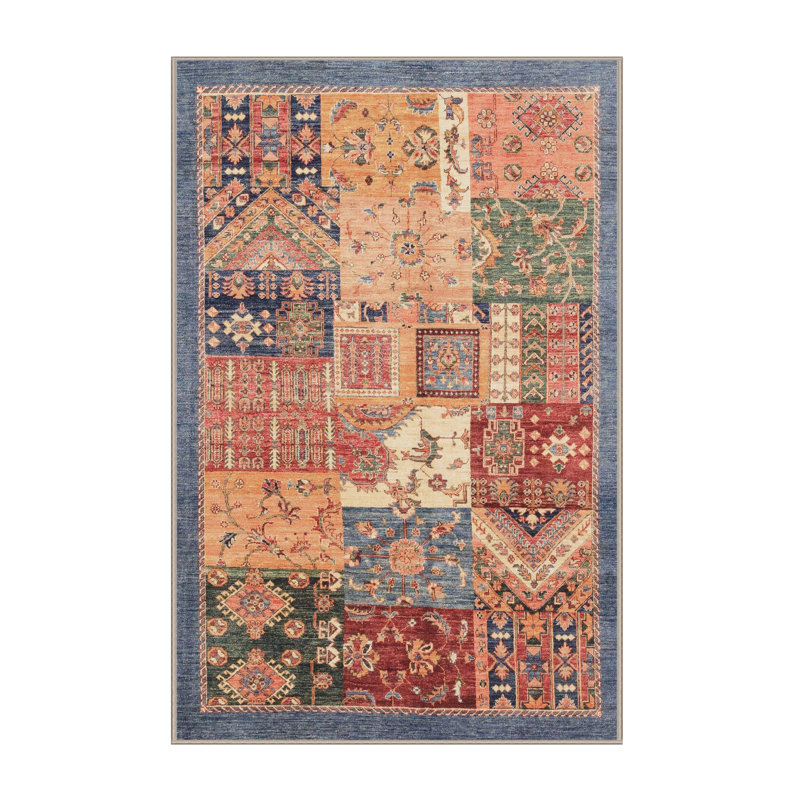 Tapis abstrait moderne 3733ABS3739, Rectangle 6 pi x 9 pi