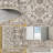 Medallion Non Slip Washable Rug(Brown)-927529319