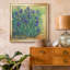 Iris en fleurs II - reproduction encadrée de qualité supérieure - prête à être accrochée-1198948289-1198870978-1198870990